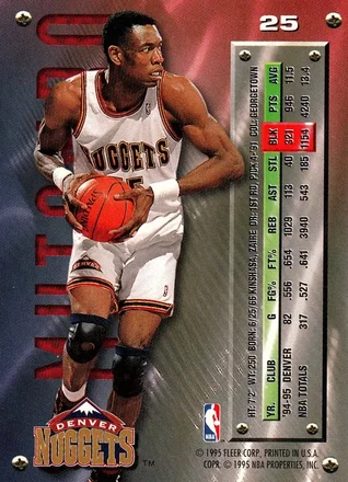 Dikembe Mutombo back
