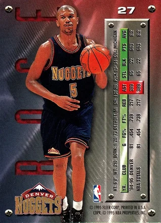 Verso de Jalen Rose
