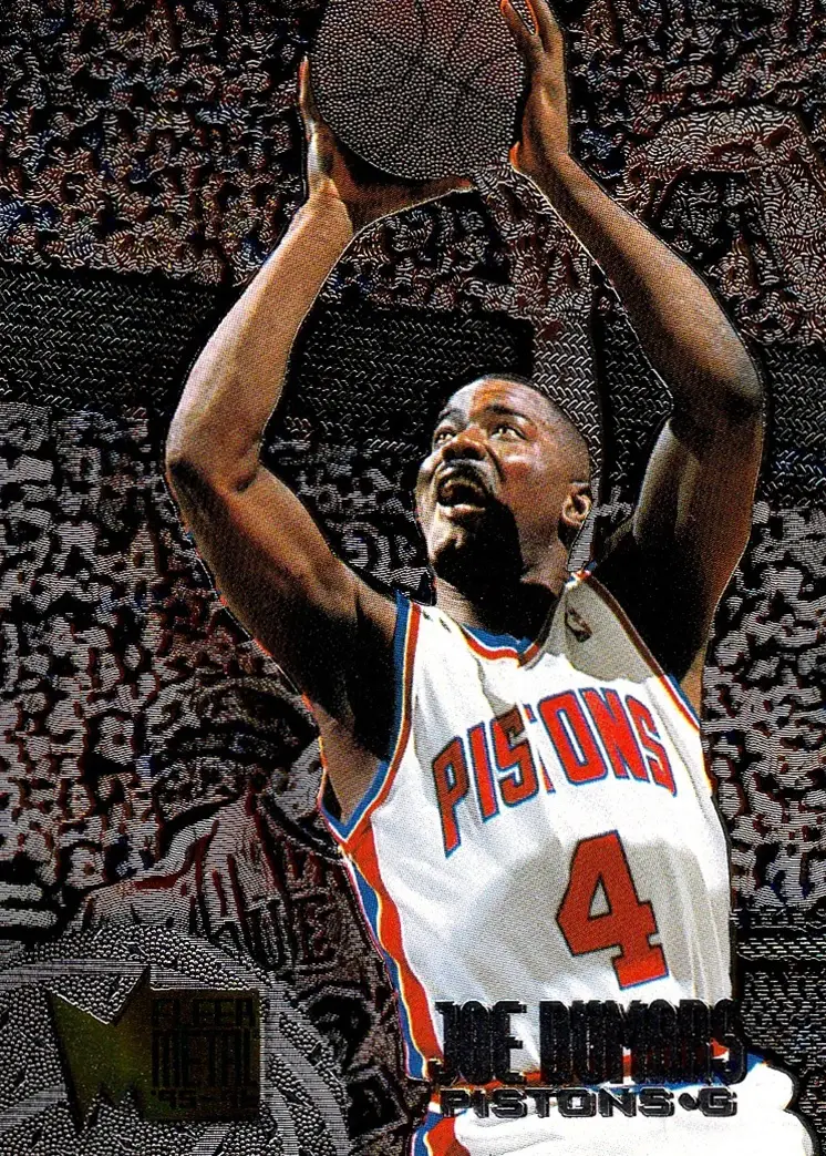 1995-96 Metal #28 Joe Dumars