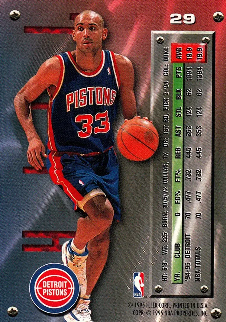 Back of Grant Hill