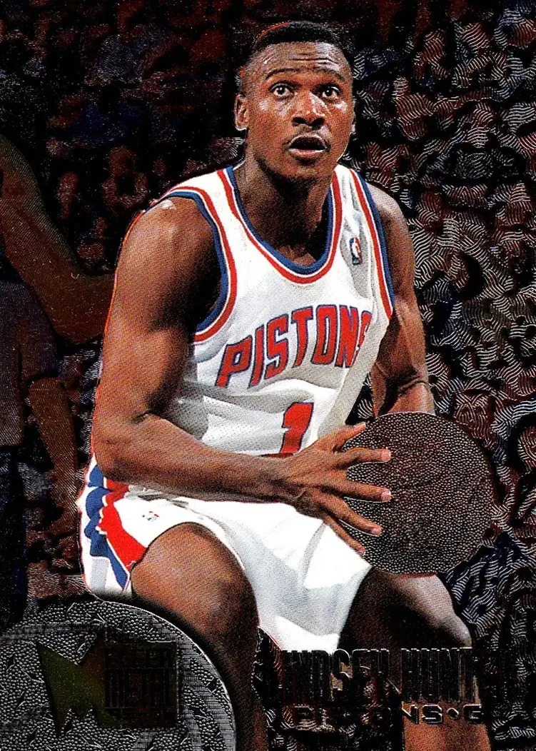 1995-96 Metal #30 Lindsey Hunter