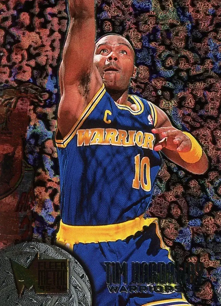 1995-96 Metal #32 Tim Hardaway