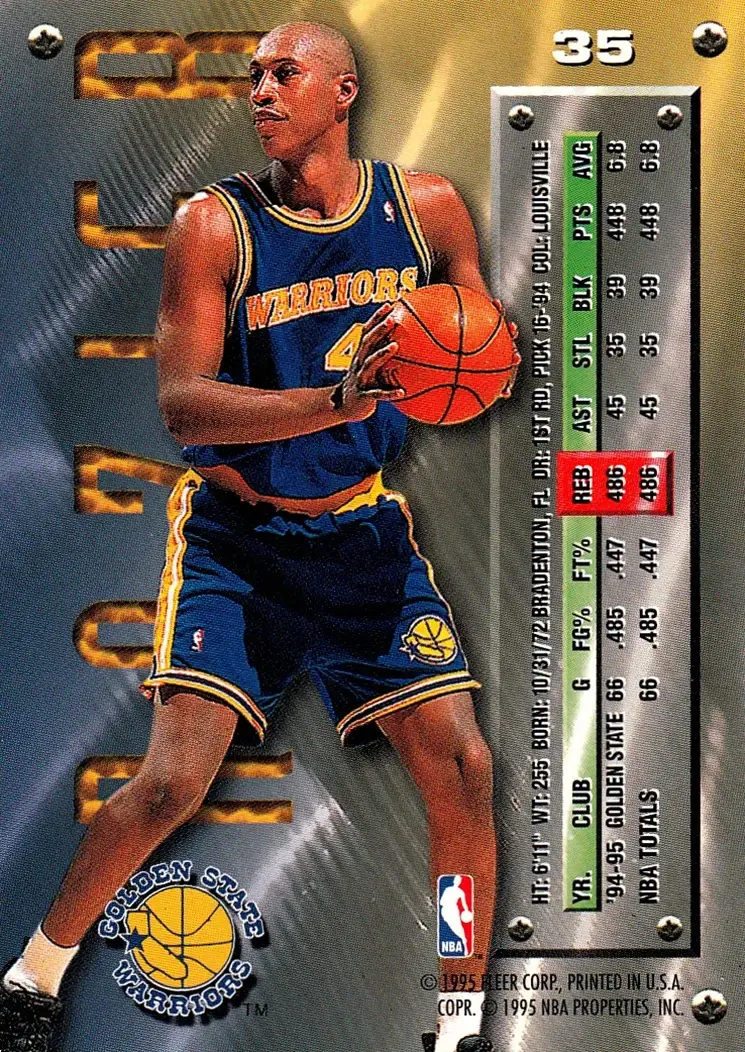Back of Clifford Rozier