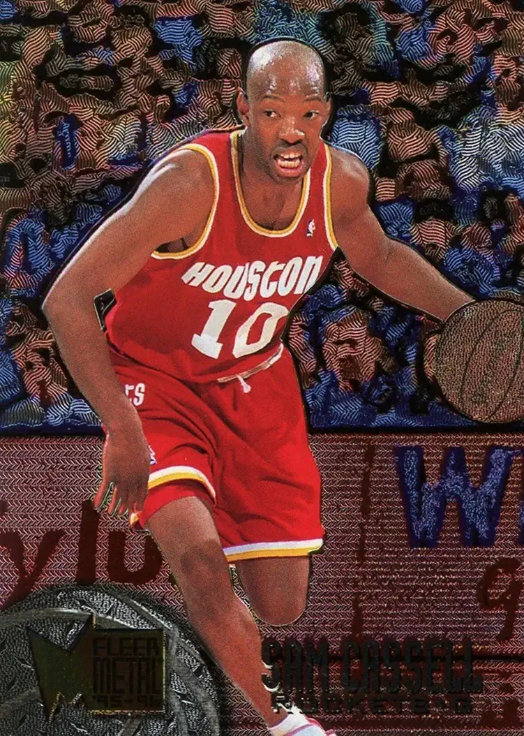 1995-96 Metal #37 Sam Cassell