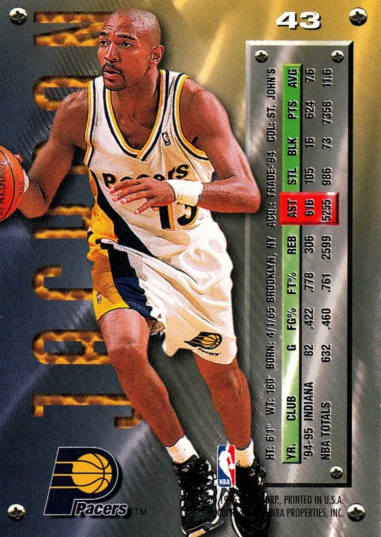 Back of Mark Jackson