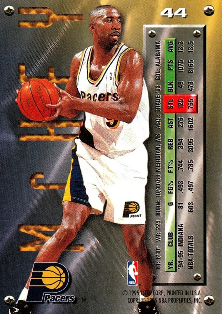 Back of Derrick McKey