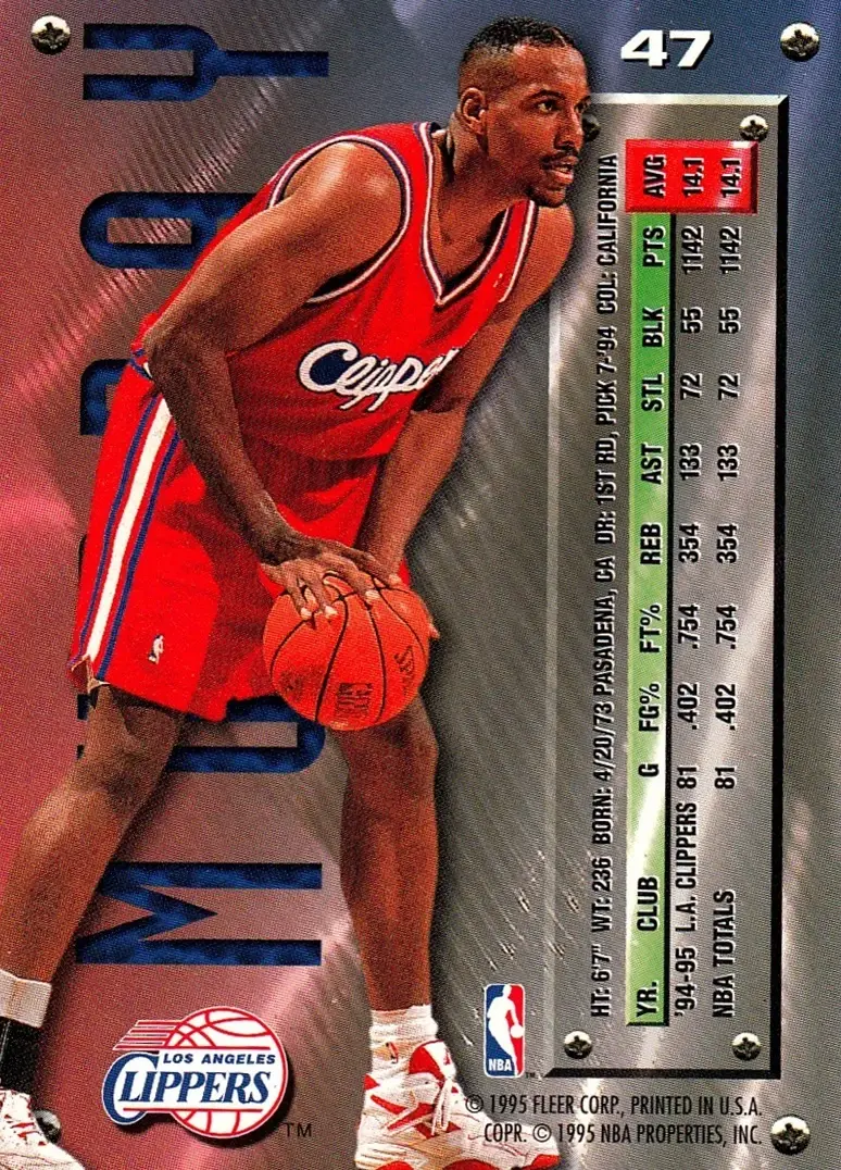 Back of Lamond Murray