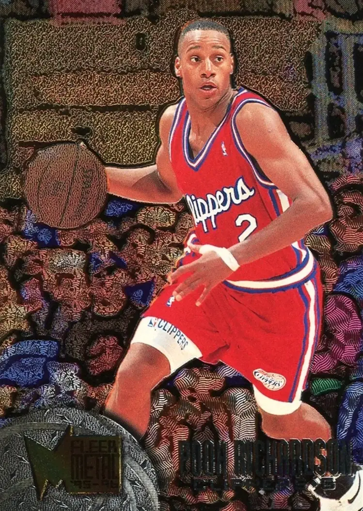 1995-96 Metal #48 Pooh Richardson