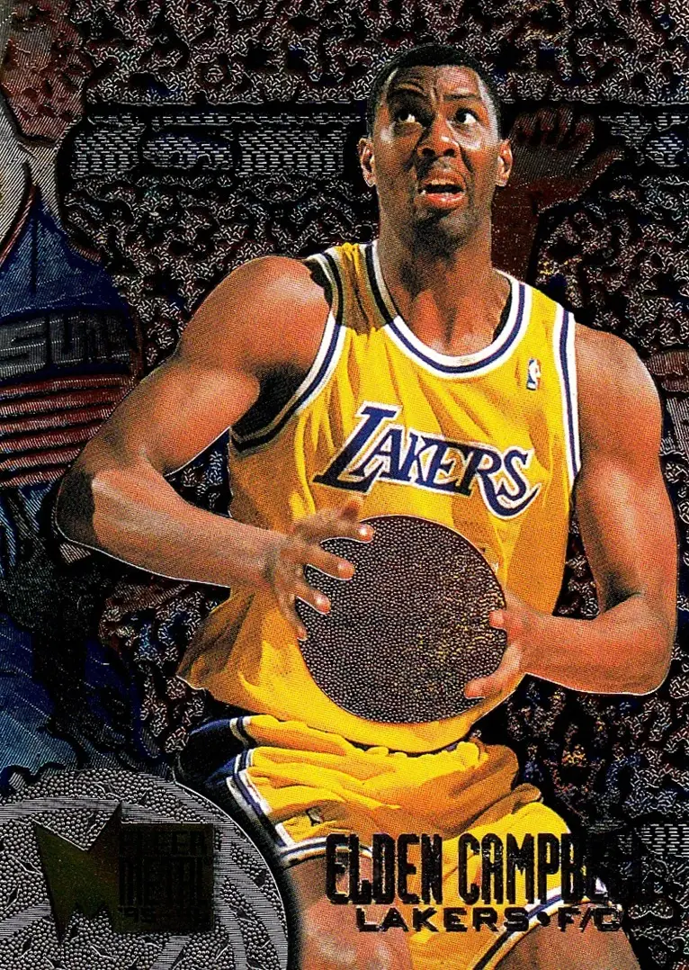 1995-96 Metal #51 Elden Campbell