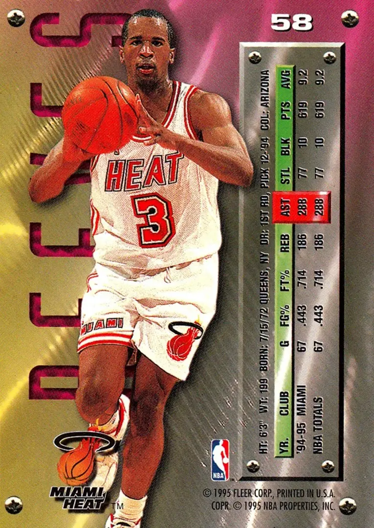 Back of Khalid Reeves