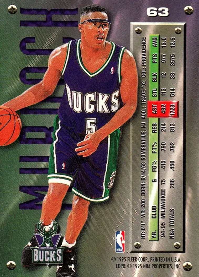 Back of Eric Murdock