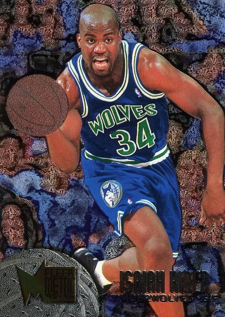 1995-96 Metal #67 Isaiah Rider
