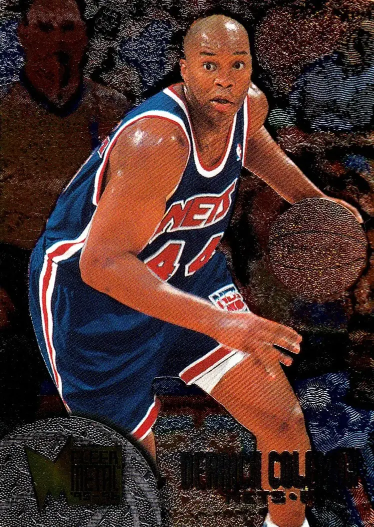 1995-96 Metal #70 Derrick Coleman