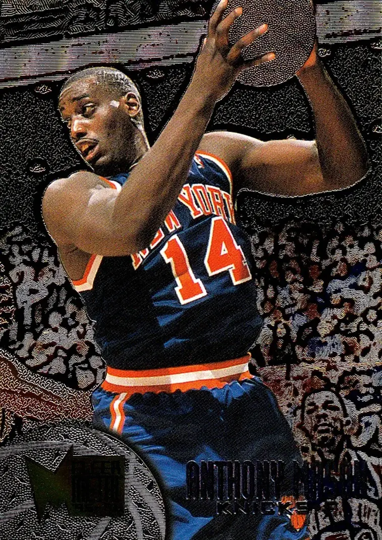 1995-96 Metal #72 Anthony Mason