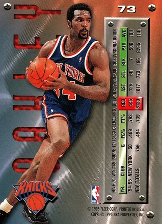 Charles Oakley Rückseite