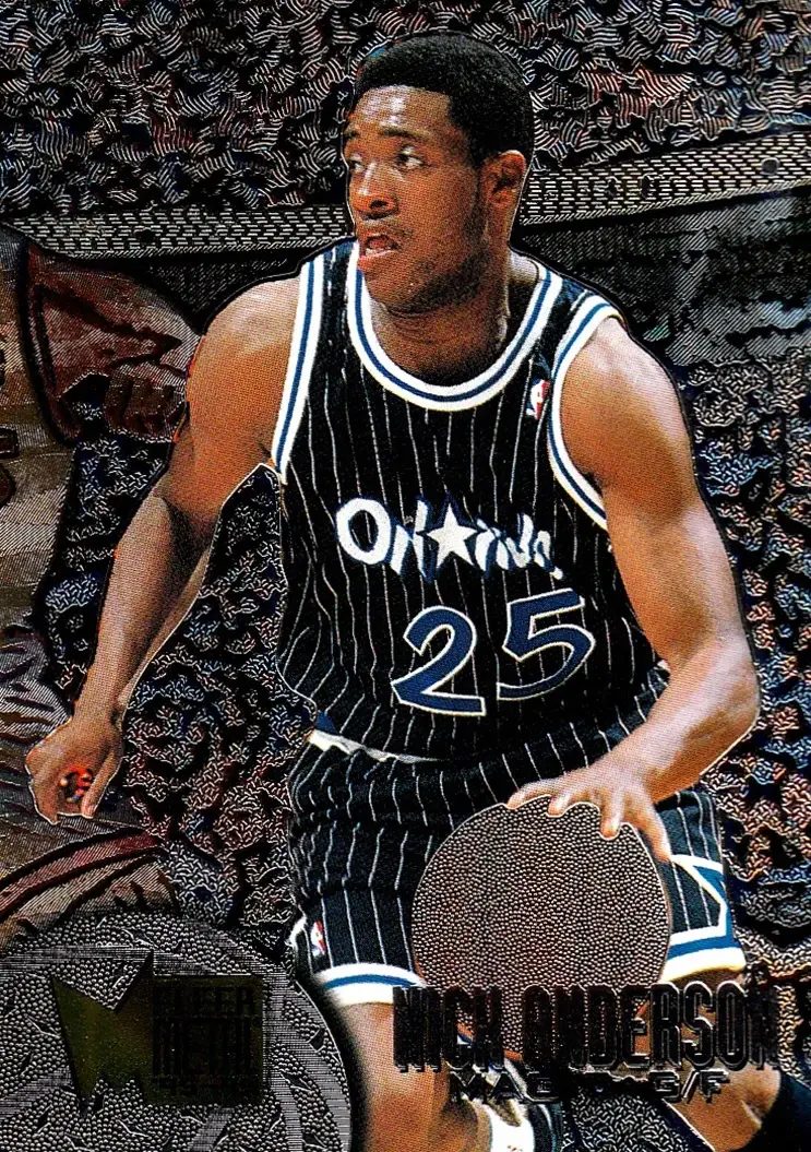 1995-96 Metal #75 Nick Anderson