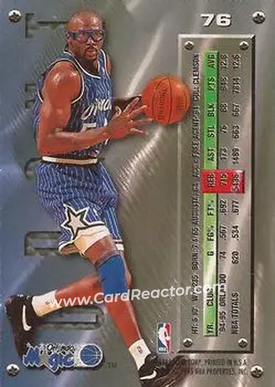 Back of Horace Grant