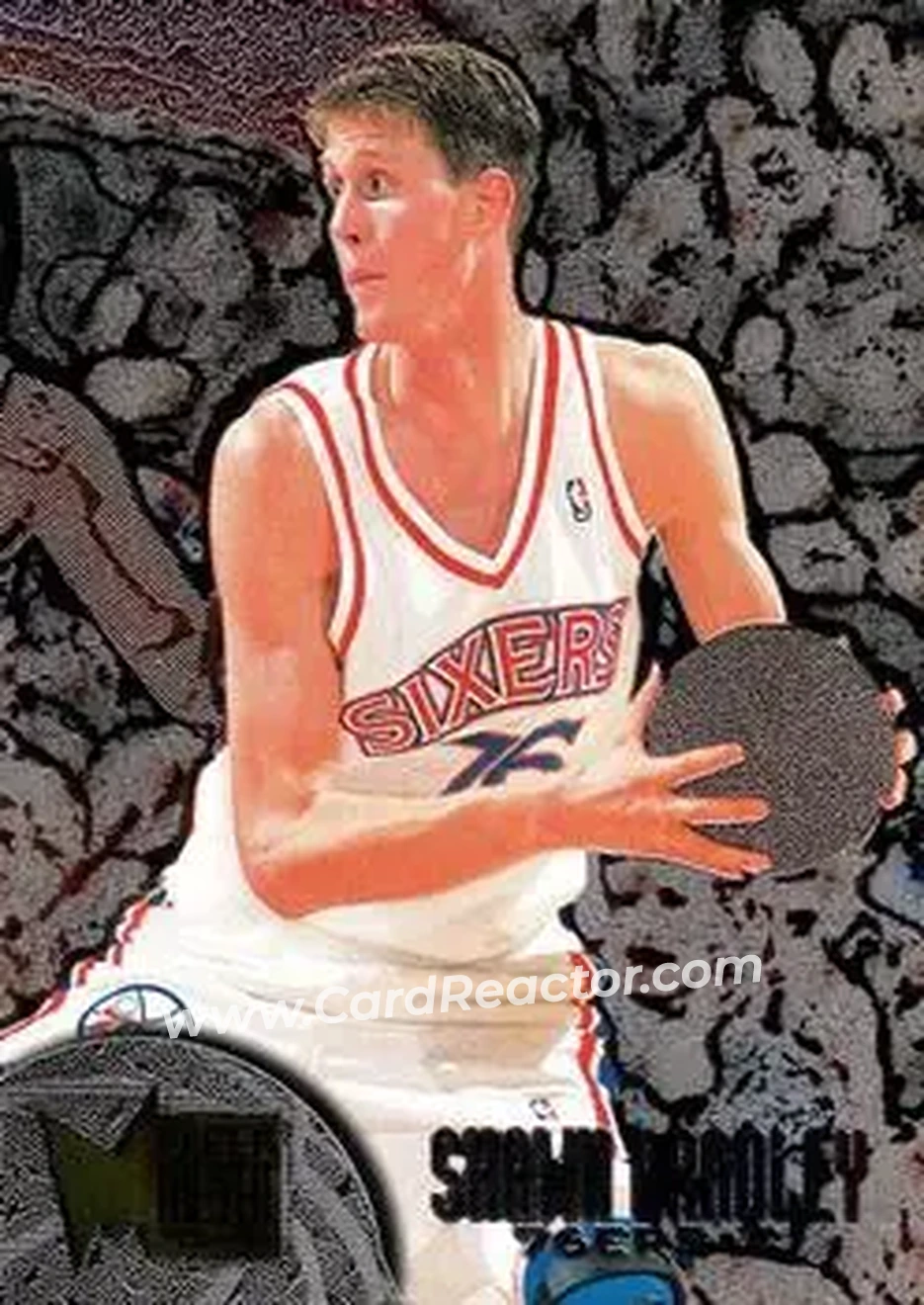 Front of Shawn Bradley