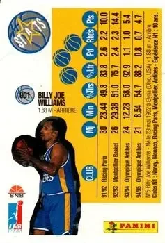 Back of Billy Joe Williams