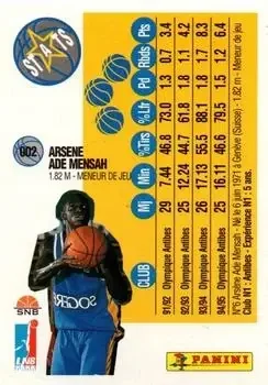 Back of Arsène Ade Mensah