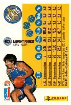 Back of Laurent Foirest