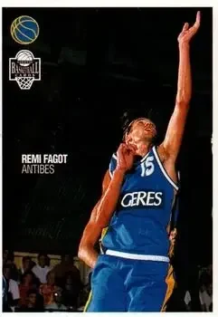 1995-96 Panini LNB (France) #4 Remi Fagot