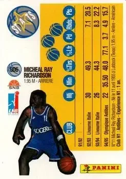 Back of Micheal Ray Richardson