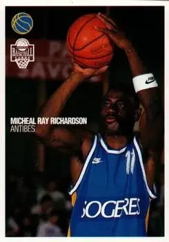 1995-96 Panini LNB (France) #6 Micheal Ray Richardson