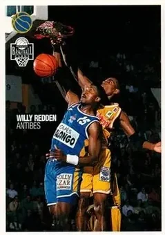 1995-96 Panini LNB (France) #9 - Willie Redden - Olympique Antibes