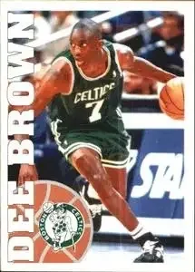 1995-96 Panini NBA Stickers #1 Dee Brown