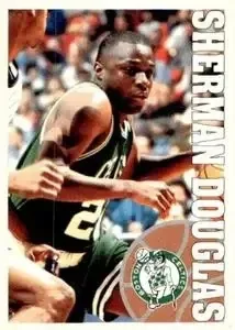 1995-96 Panini NBA Stickers (European Edition) #2 Sherman Douglas