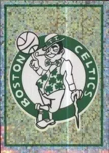 1995-96 Panini NBA Stickers (European Edition) #6 (European Edition) 6 Celtics Team Logo