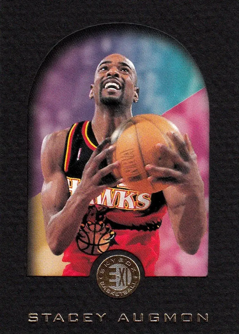 1995-96 SkyBox E-XL #1 Stacey Augmon