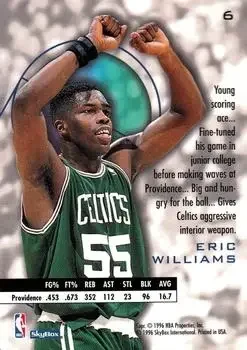 Back of Eric Williams