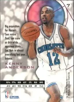 Back of Kenny Anderson