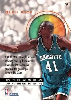 Back of Glen Rice