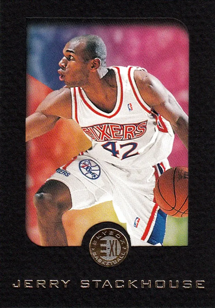 1995-96 SkyBox E-XL #62 Jerry Stackhouse
