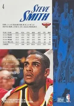 Back of Steve Smith
