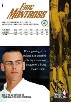 Back of Eric Montross