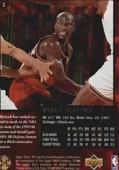 Back of Mookie Blaylock