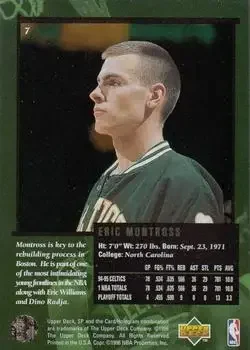 Back of Eric Montross