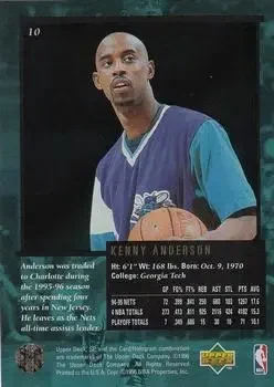 Back of Kenny Anderson
