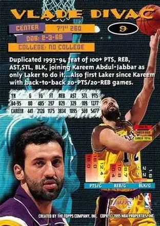 Vlade Divac back
