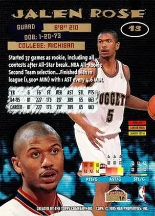 Jalen Rose back