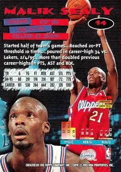 Back of Malik Sealy