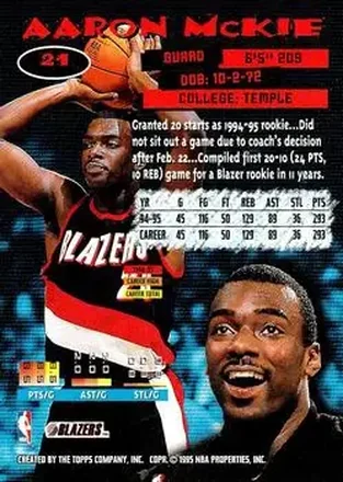 Aaron McKie back