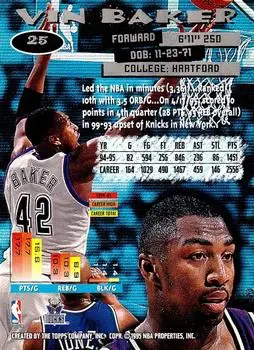 Back of Vin Baker