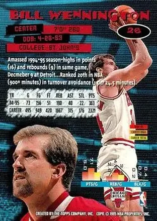 Bill Wennington back