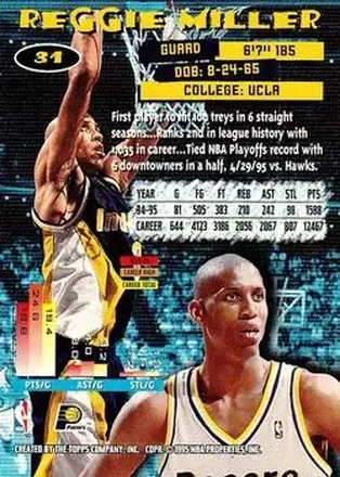 Reggie Miller back