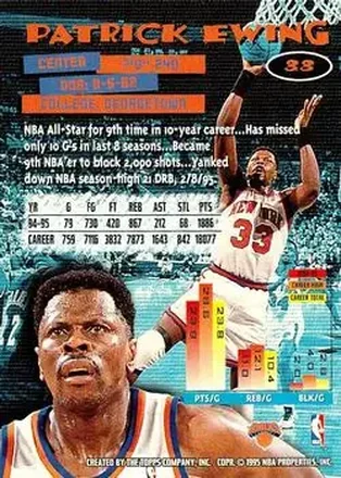 Patrick Ewing back